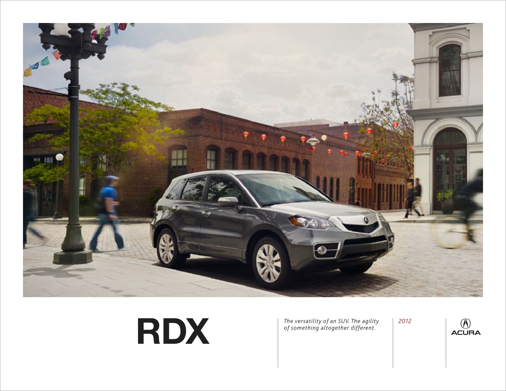 2012 Acura ZDX MDX RDX Brochure Page 53